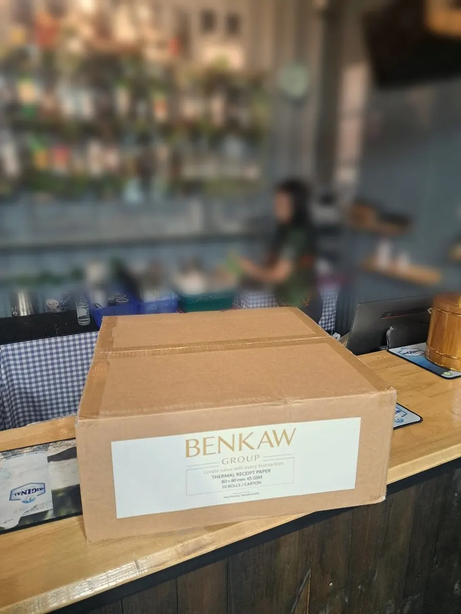 กล่อง BENKAW ที่ร้านลูกค้า
